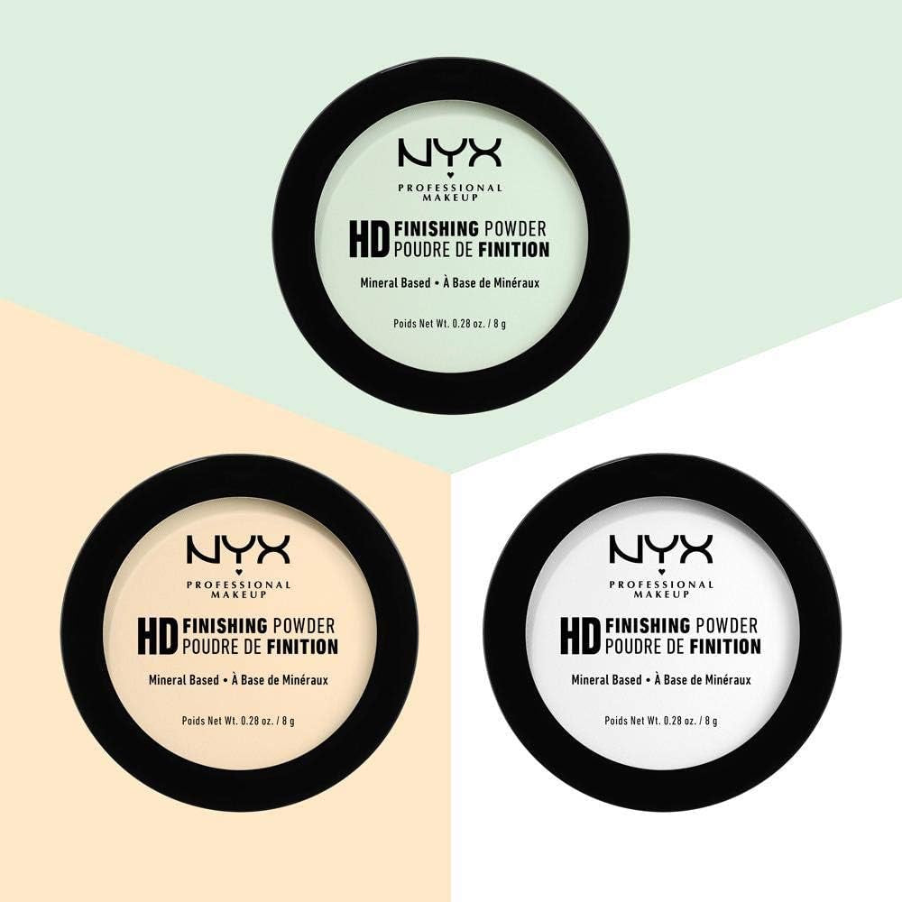 High Definition Finishing Powder, Pressed Powder, Skin Perfecting, Matte Finish, Oil Absorbing, Vegan Formula, Shade: Translucent