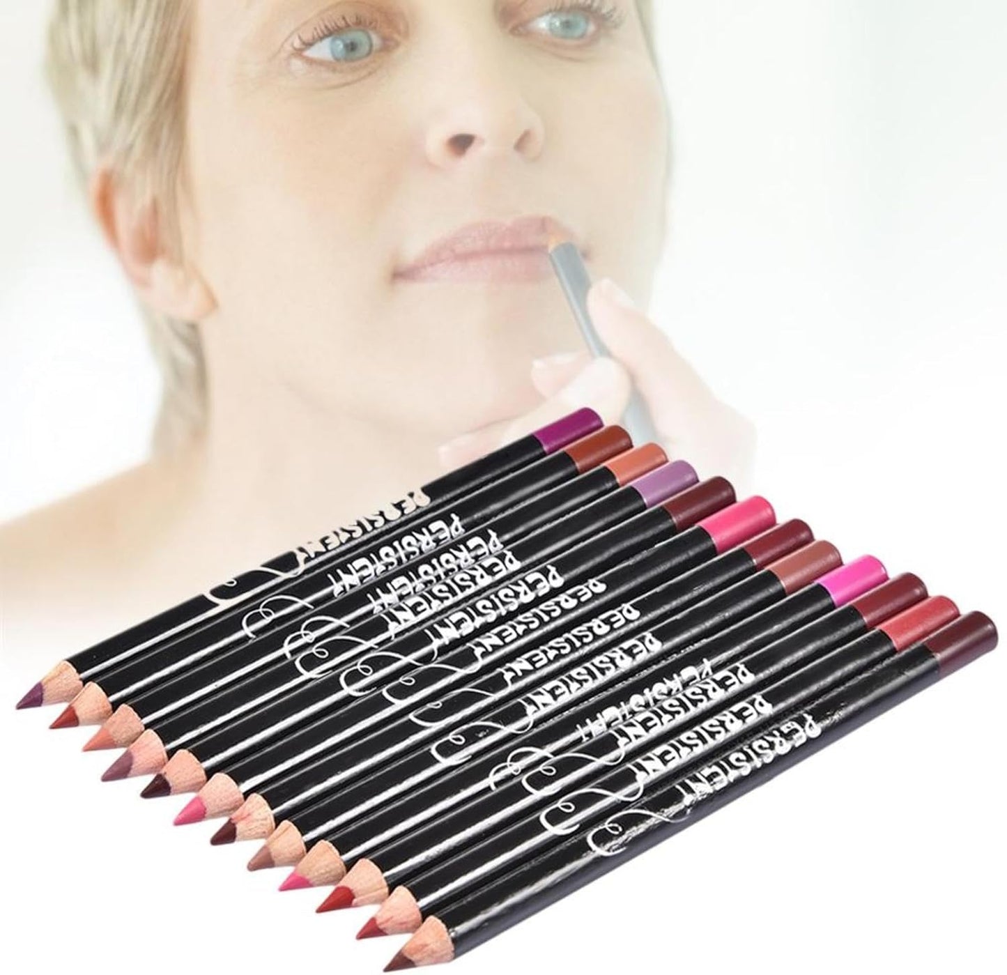 Lip Liner Pencil Set | Lip Liner | Lip Liner Set Matte | Lips Liners Sets Variety Pack, Lips Liners Sets with Moisturizing Formula, Lips Liners Set for Professional Makeup
