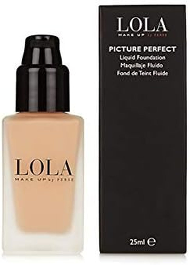 LOLA Picture Perfect Foundation 24Hr Freshwear, Hydrating, Weightless Feel, Transfer-Proof and Waterproof, Full Coverage Base -R005-Medium