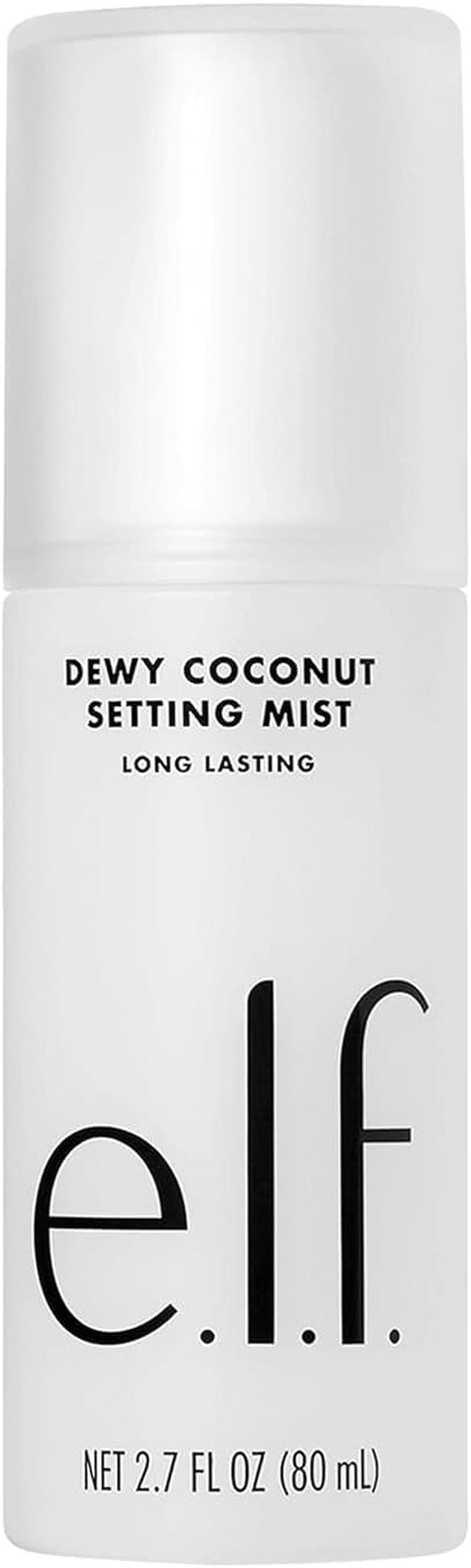 Dewy Coconut Setting Mist, Makeup Setting Spray, Hydrates & Conditions Skin, 2.7 Fl Oz (80Ml)