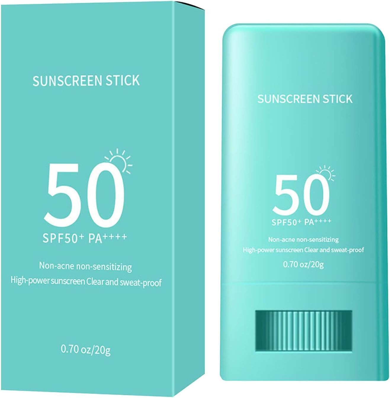 Sun Cream Stick SPF 50, Sunscreen Stick, Face Sunscreen, Long Lasting, Easy Use, All Skin Types