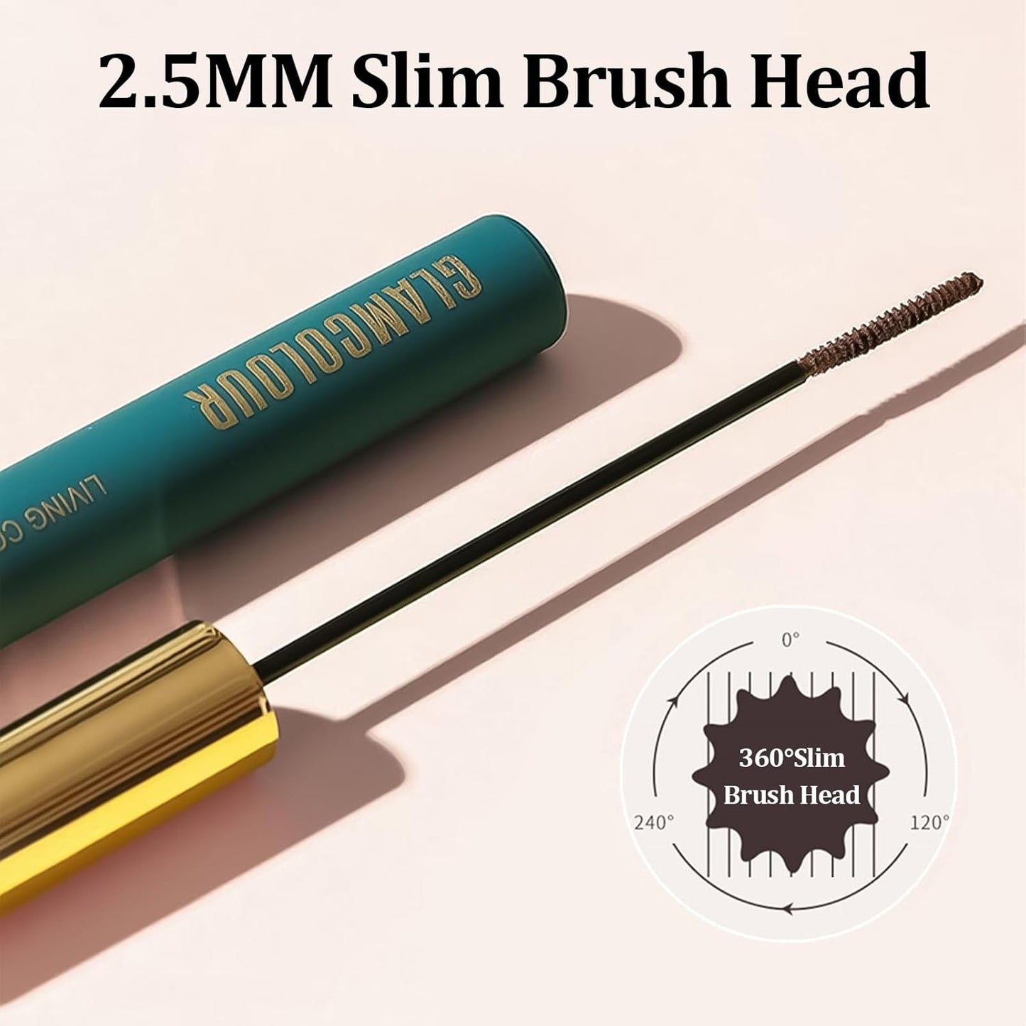 Mascara Black Volume and Length Waterproof Sensational Thrive Eye Lash Colour Vegan Formula in Deep Black Brush Long Lasting Fibre Mascaras Smudgeproof Make-Up