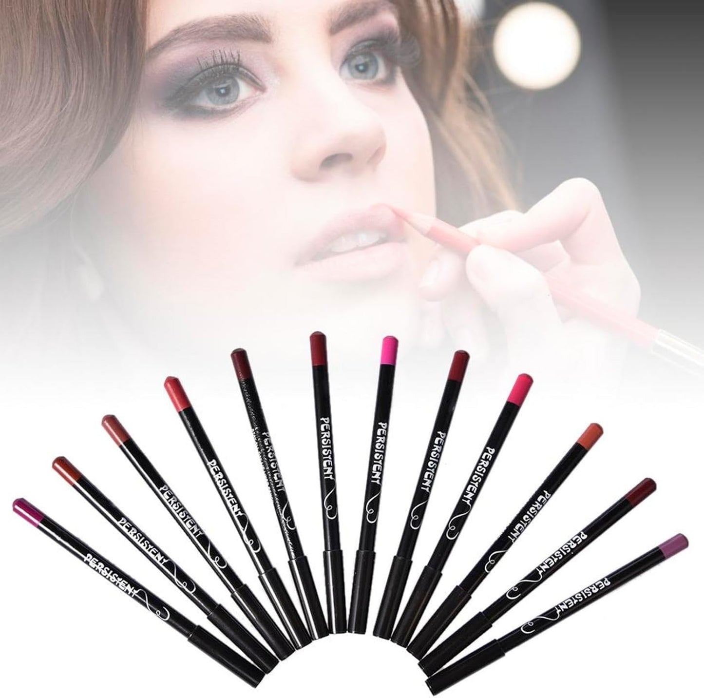 Lip Liner Pencil Set | Lip Liner | Lip Liner Set Matte | Lips Liners Sets Variety Pack, Lips Liners Sets with Moisturizing Formula, Lips Liners Set for Professional Makeup