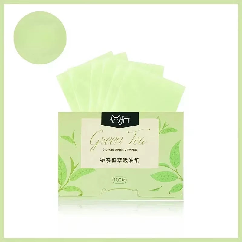 5 Box Matte Face Wipes Oil Control Oil-Absorbing Face Cleaning Beauty Makeup Tools Accessories Facial Oil Blotting Sheets Paper