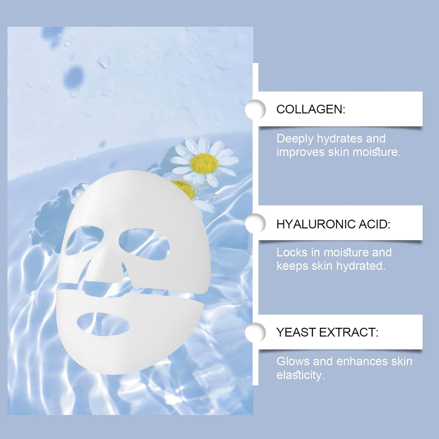 Bio Deep Collagen Overnight Face Masks (4pcs) | Hydrating | Firming