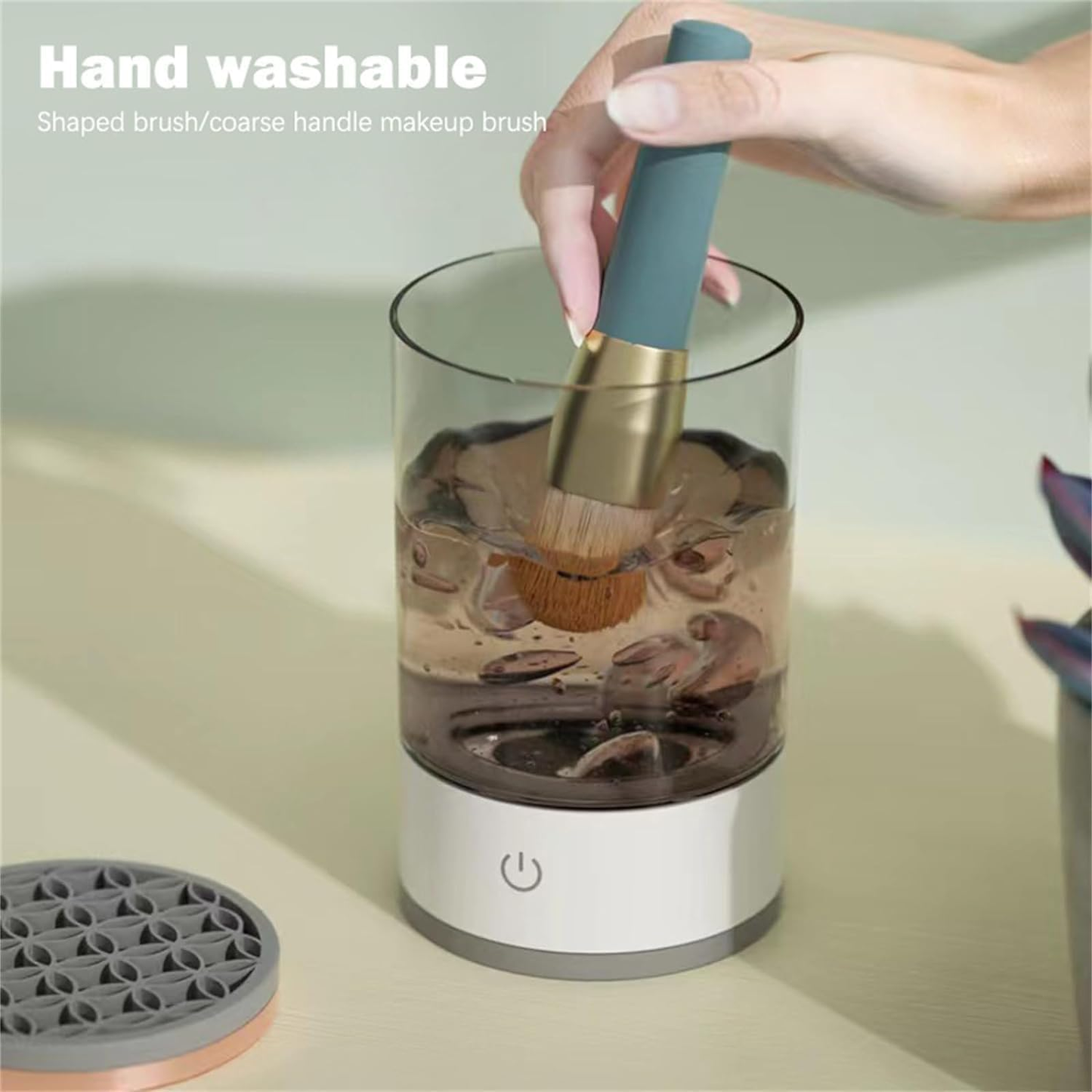 Electric Makeup Brush Cleaner Machine - Fit for All Size Makeup Brush