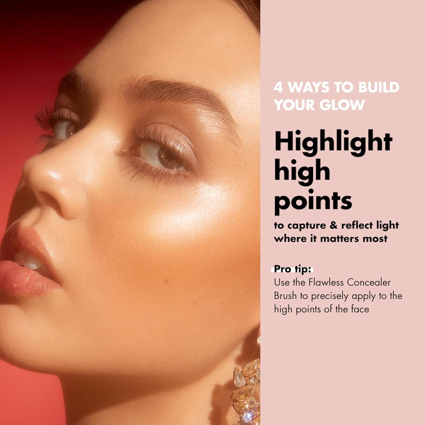 Halo Glow Liquid Filter, Complexion Booster for a Glowing, Soft-Focus Look, Infused with Hyaluronic Acid, Vegan & Cruelty-Free, 2 Fair- Light