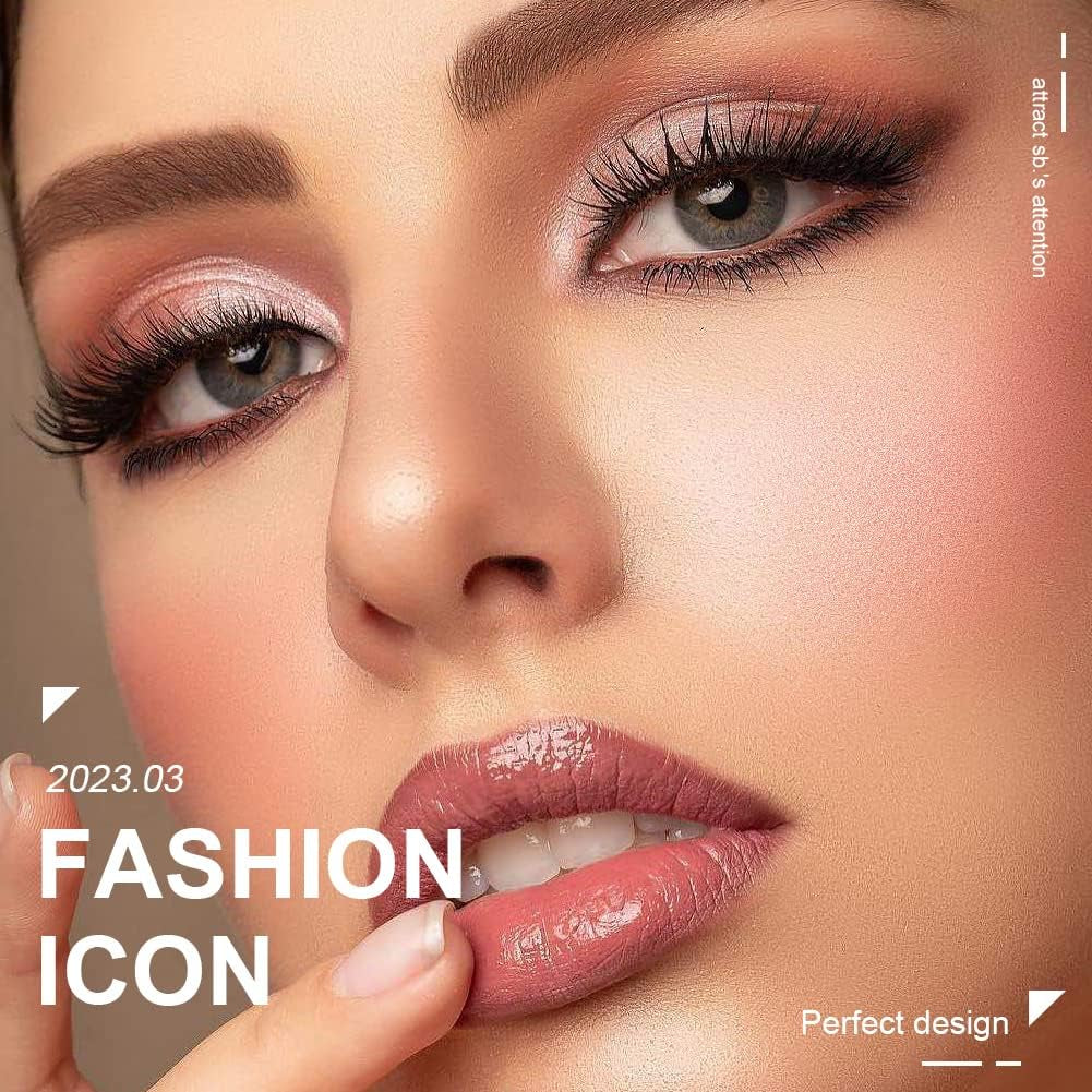 Contour Beauty Wand, Liquid Highlighter Contour Beauty Wand with Cushion Applicator, Matte Liquid Blush Wand, Long Lasting Smooth Lightweight Beauty Wand Makeup