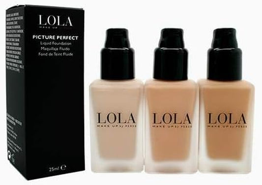 LOLA Picture Perfect Foundation 24Hr Freshwear, Hydrating, Weightless Feel, Transfer-Proof and Waterproof, Full Coverage Base -R005-Medium