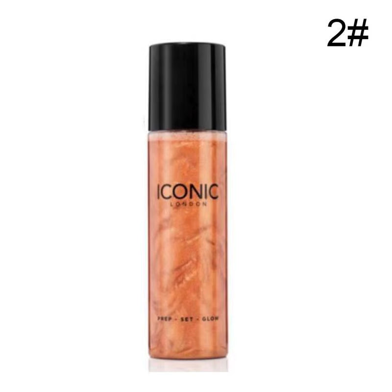 Bronzer Highlighter Liquid Setting Spray Illuminating Face Shimmer Long-Lasting Brighten Glow Face Glow Highlighter Makeup Face