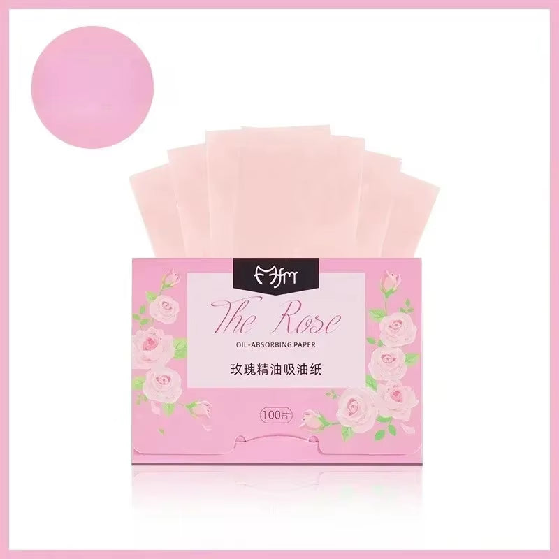 5 Box Matte Face Wipes Oil Control Oil-Absorbing Face Cleaning Beauty Makeup Tools Accessories Facial Oil Blotting Sheets Paper