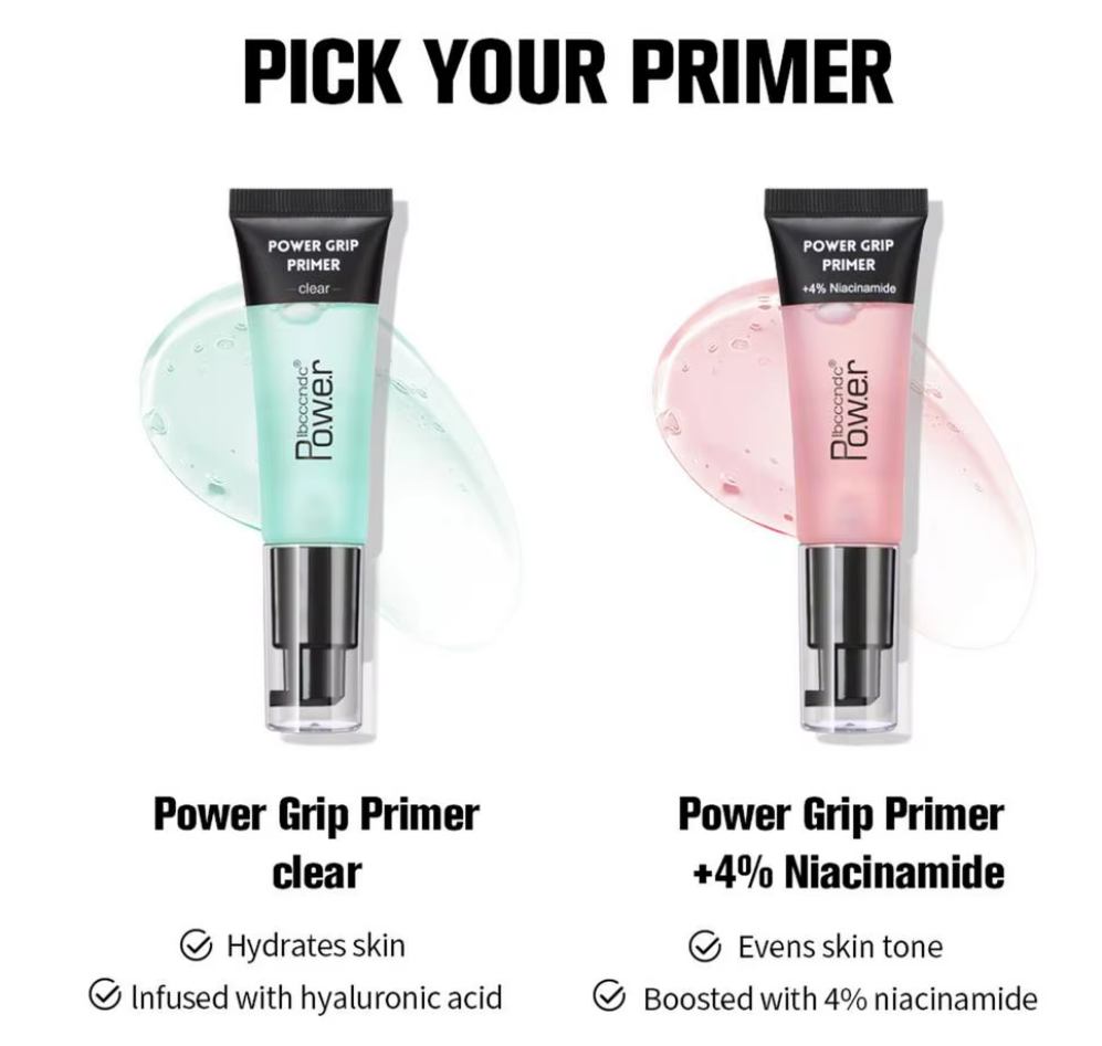 Power Grip Primer Gel β 24ml - Hydrating Face Primer for Smoothing Skin