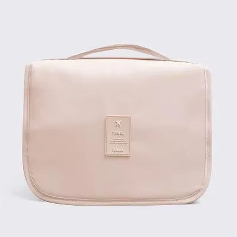 Portable Travel Toiletry Bag, Waterproof Hanging Storage Bag, Mesh Pockets Hook Cosmetic Bag, Travel Accessories,Makeup Bags