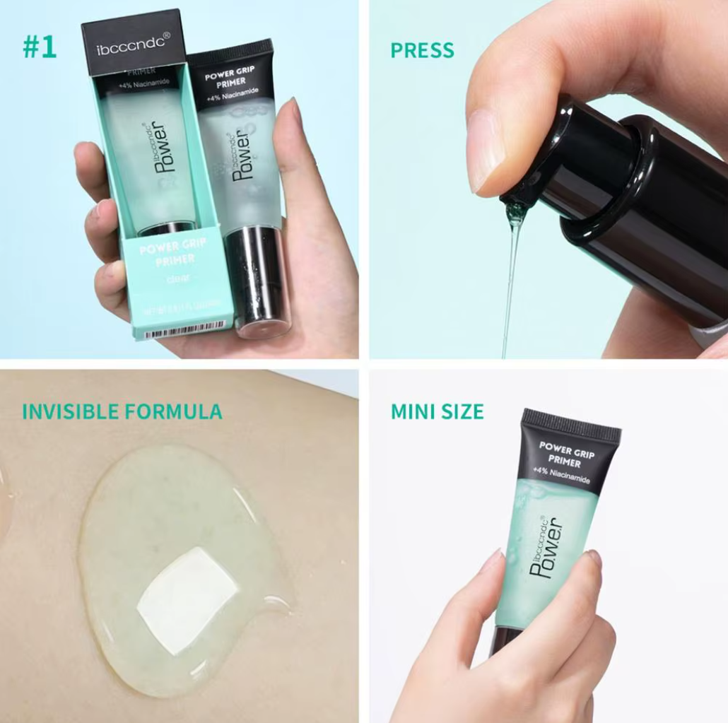 Power Grip Primer Gel β 24ml - Hydrating Face Primer for Smoothing Skin