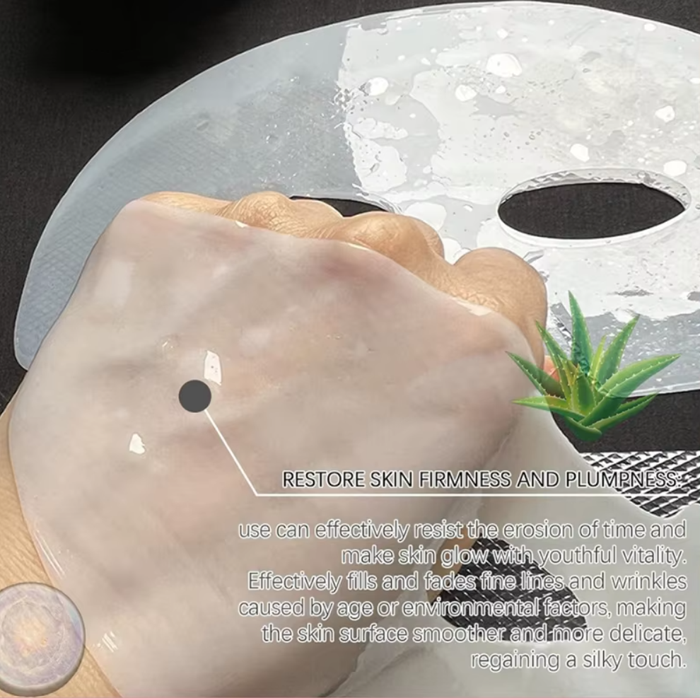 Bio-Collagen Real Deep Mask – Anti-Wrinkle Lifting Peel-Off Face Mask with Hydrolyzed Collagen
