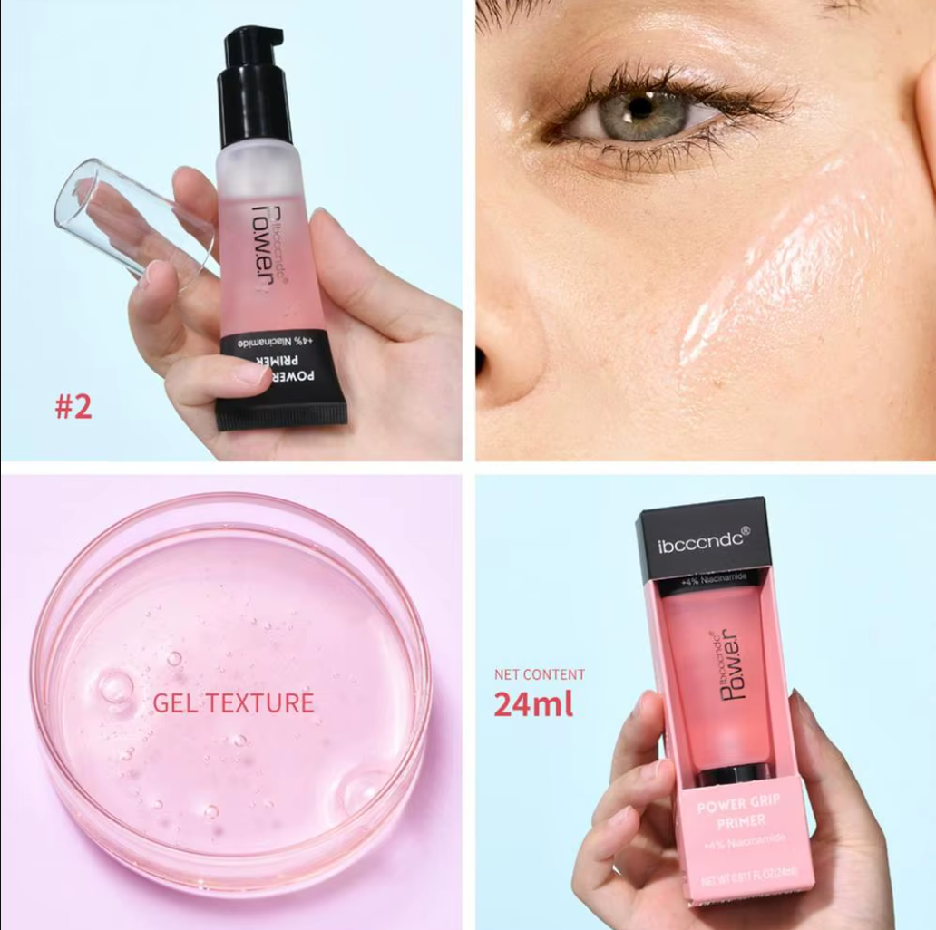 Power Grip Primer Gel β 24ml - Hydrating Face Primer for Smoothing Skin