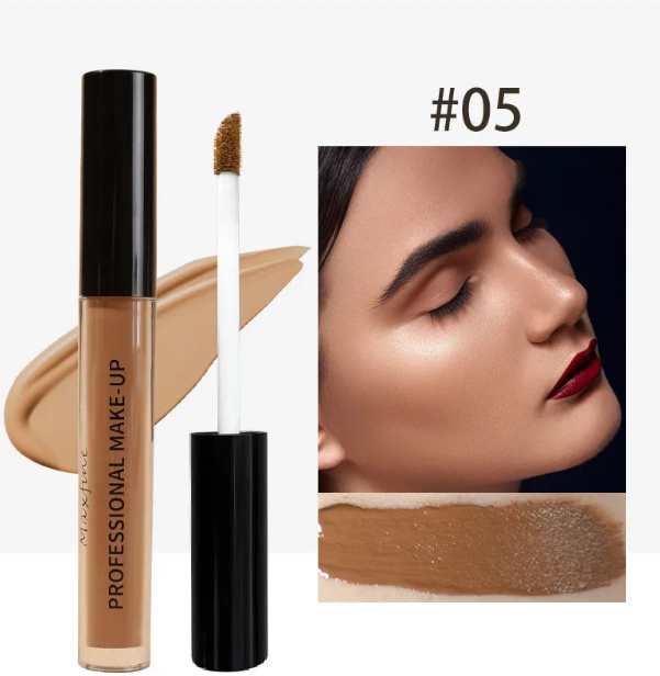 High-Coverage Matte Liquid Concealer – Waterproof, Long-Lasting & Oil-Control Formula