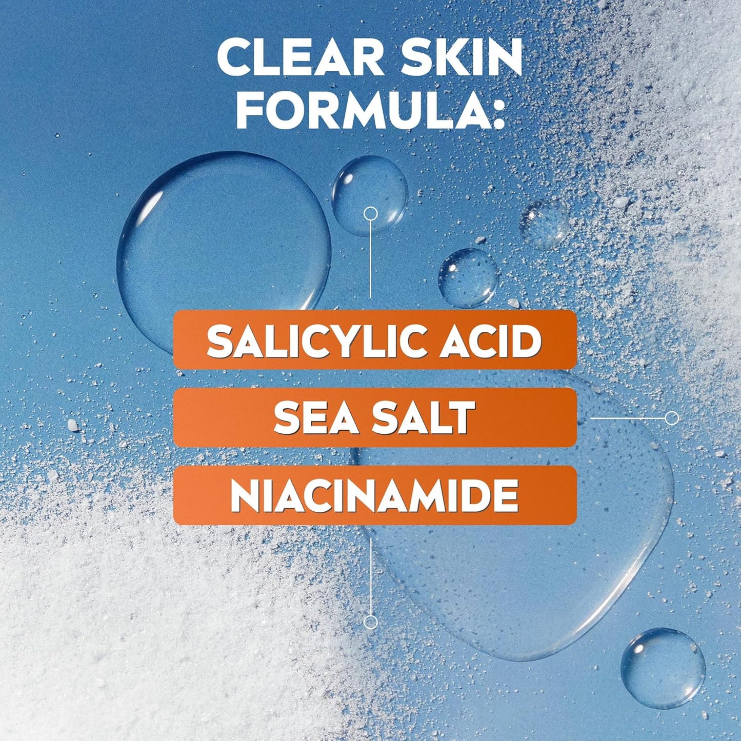 Derma Skin Clear Toner (200Ml), Cleansing and Hydrating, Salicylic Acid Toner Enriched with Niacinamide to Rebalance the Skin and Remove Impurities