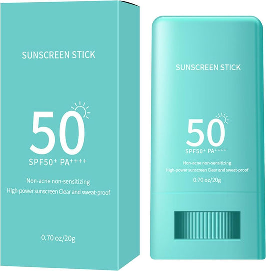 Sun Cream Stick SPF 50, Sunscreen Stick, Face Sunscreen, Long Lasting, Easy Use, All Skin Types