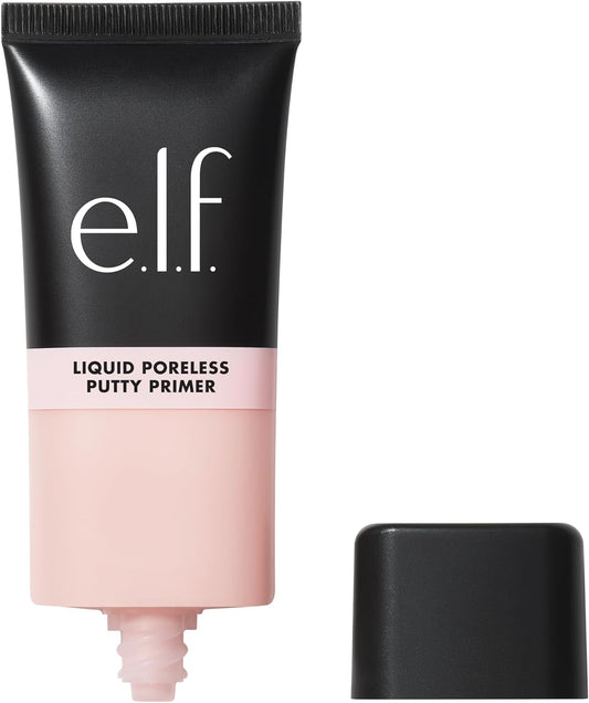 Liquid Poreless Putty Primer, Hydrating Liquid Face Primer for a Smooth Complexion, Grips Makeup for Longwear, Vegan & Cruelty-Free