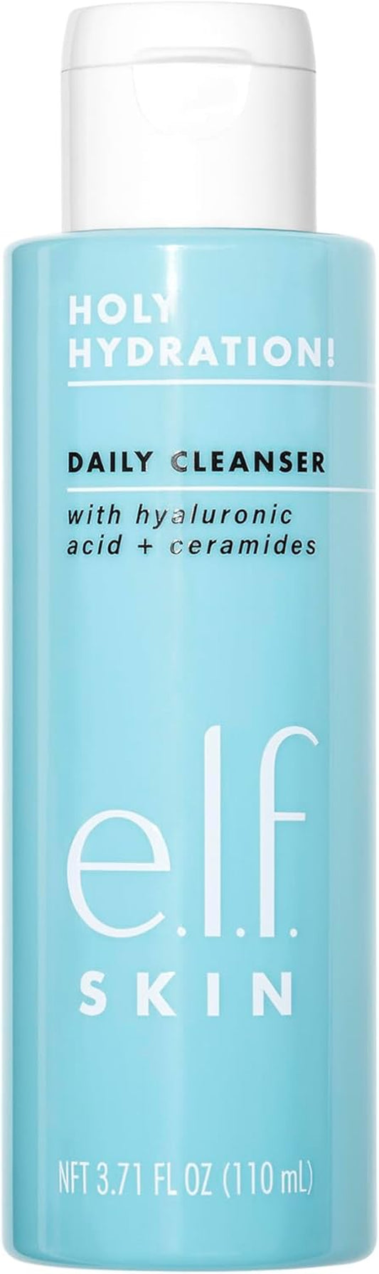 SKIN Holy Hydration! Daily Cleanser, Infused with Ceramides, Removes Dirt, Makeup & Impurities, Nourishing & Hydrating Formula