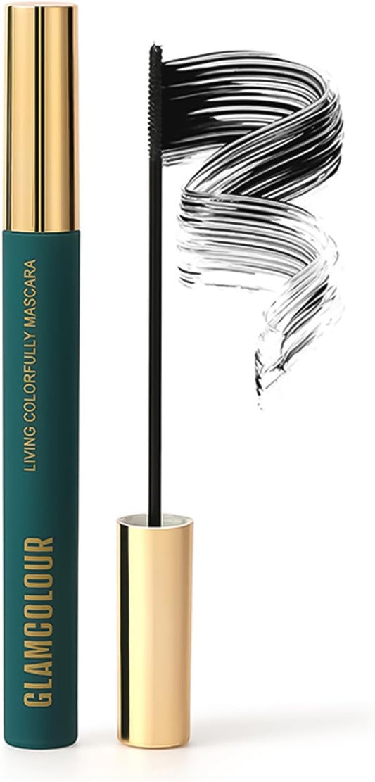 Mascara Black Volume and Length Waterproof Sensational Thrive Eye Lash Colour Vegan Formula in Deep Black Brush Long Lasting Fibre Mascaras Smudgeproof Make-Up