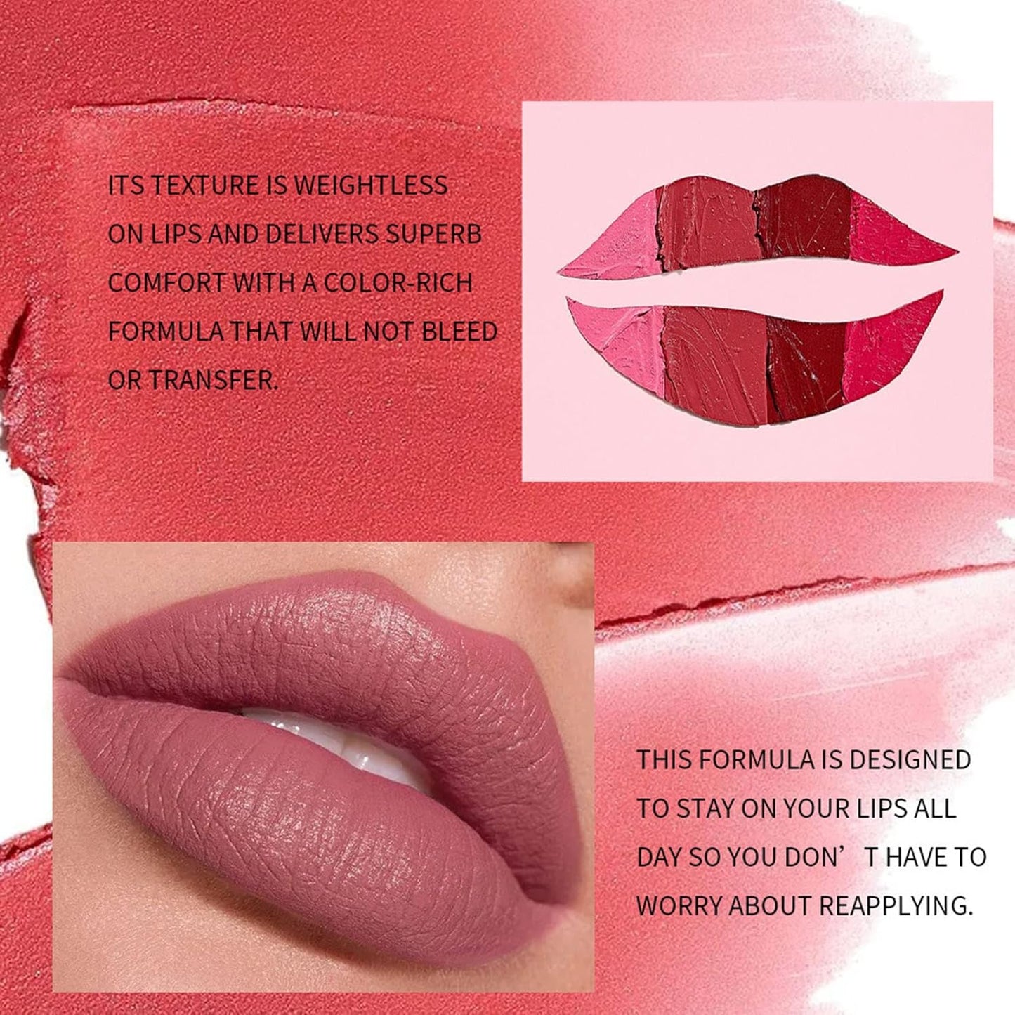Lip Gloss in Bulk for 2.5Ml X 12 Shades Set Lipstick for Beautiful and Long Lasting Makeup Non Sticky and Non Fading Moisturizing Lip and Cheek Tint Makeup Forever Lip Liner