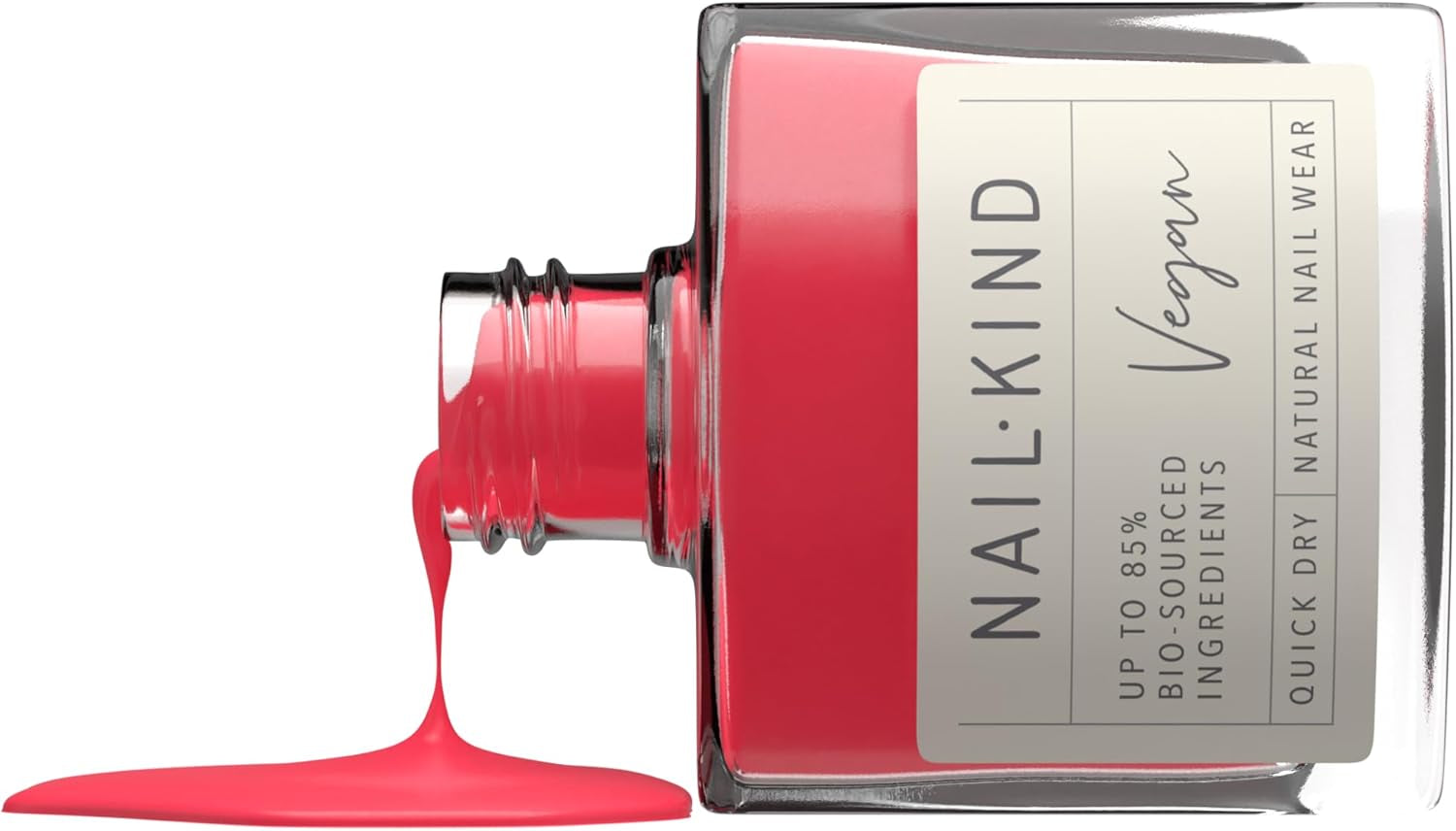 Red Nail Polish - Popsicle Party - Bright-Nails Red Nail Varnish - Vegan Nail Lacquer - Peta Certified + Cruelty Free - Quick Drying Long Lasting - Chip Resistant Manicure - 8Ml