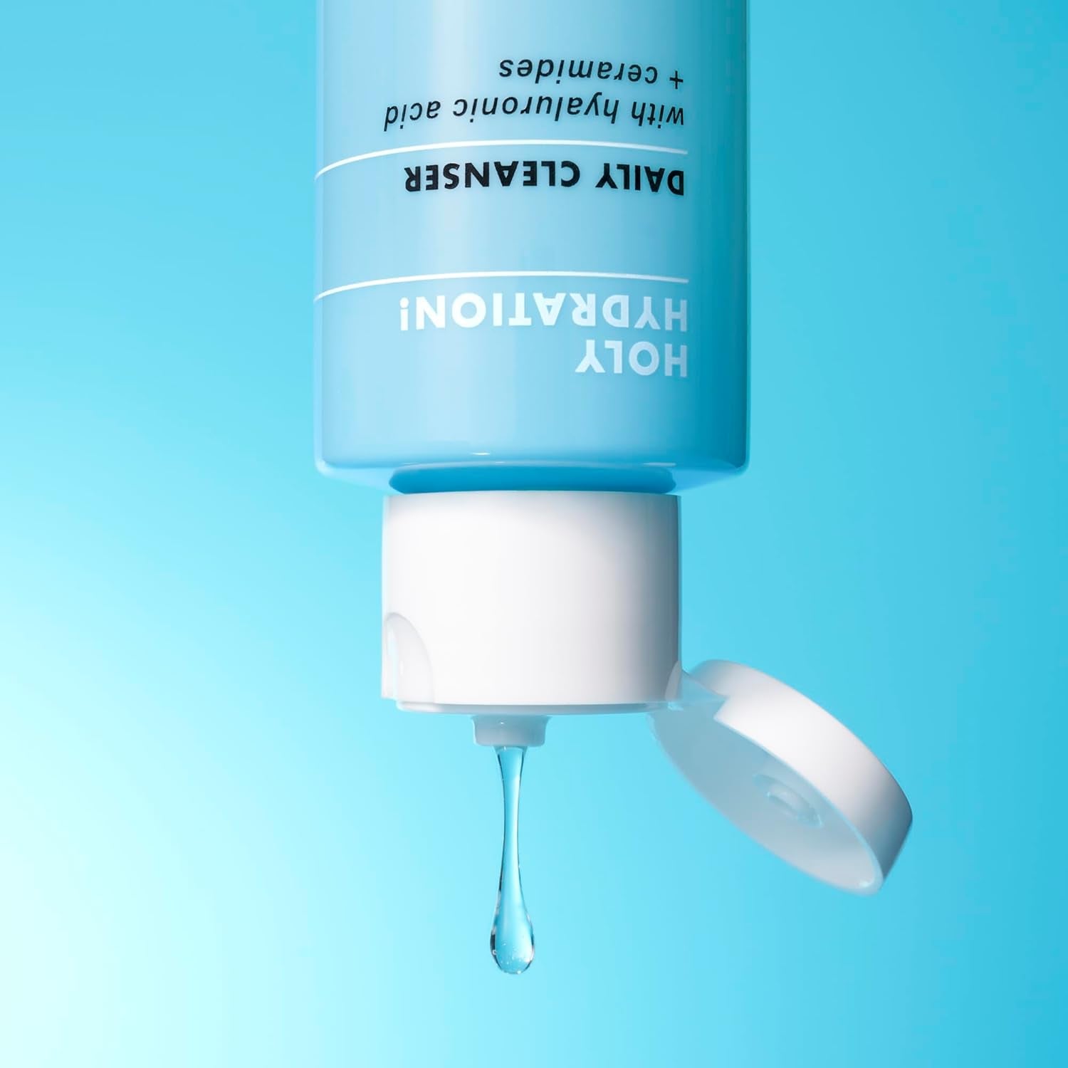 SKIN Holy Hydration! Daily Cleanser, Infused with Ceramides, Removes Dirt, Makeup & Impurities, Nourishing & Hydrating Formula