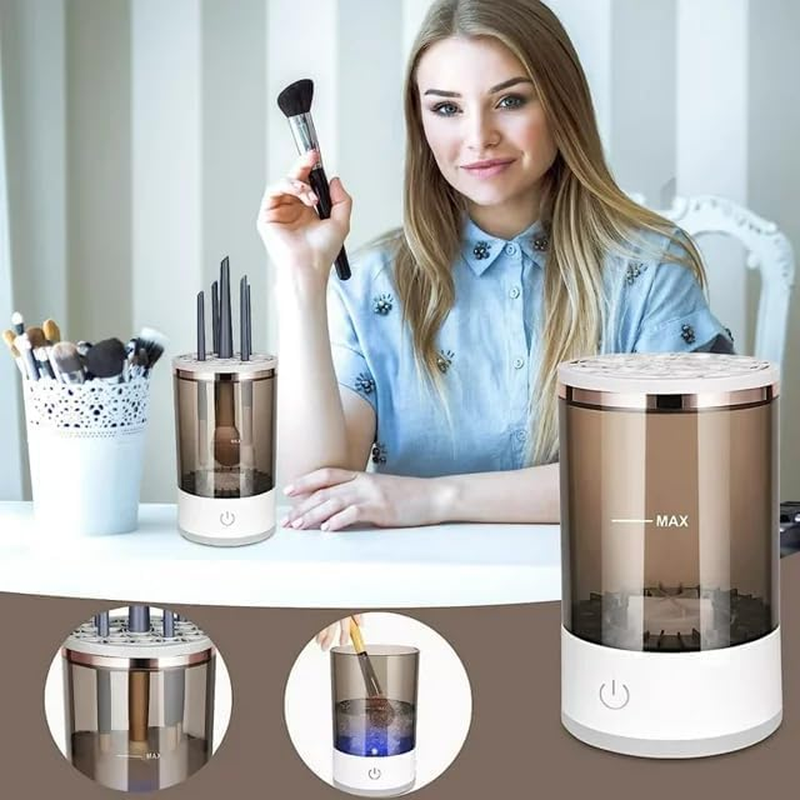 Electric Makeup Brush Cleaner Machine - Fit for All Size Makeup Brush