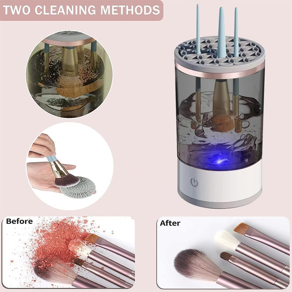 Electric Makeup Brush Cleaner Machine - Fit for All Size Makeup Brush