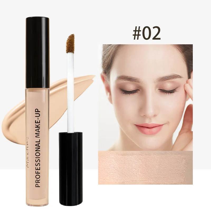 High-Coverage Matte Liquid Concealer – Waterproof, Long-Lasting & Oil-Control Formula