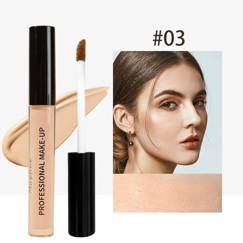 High-Coverage Matte Liquid Concealer – Waterproof, Long-Lasting & Oil-Control Formula