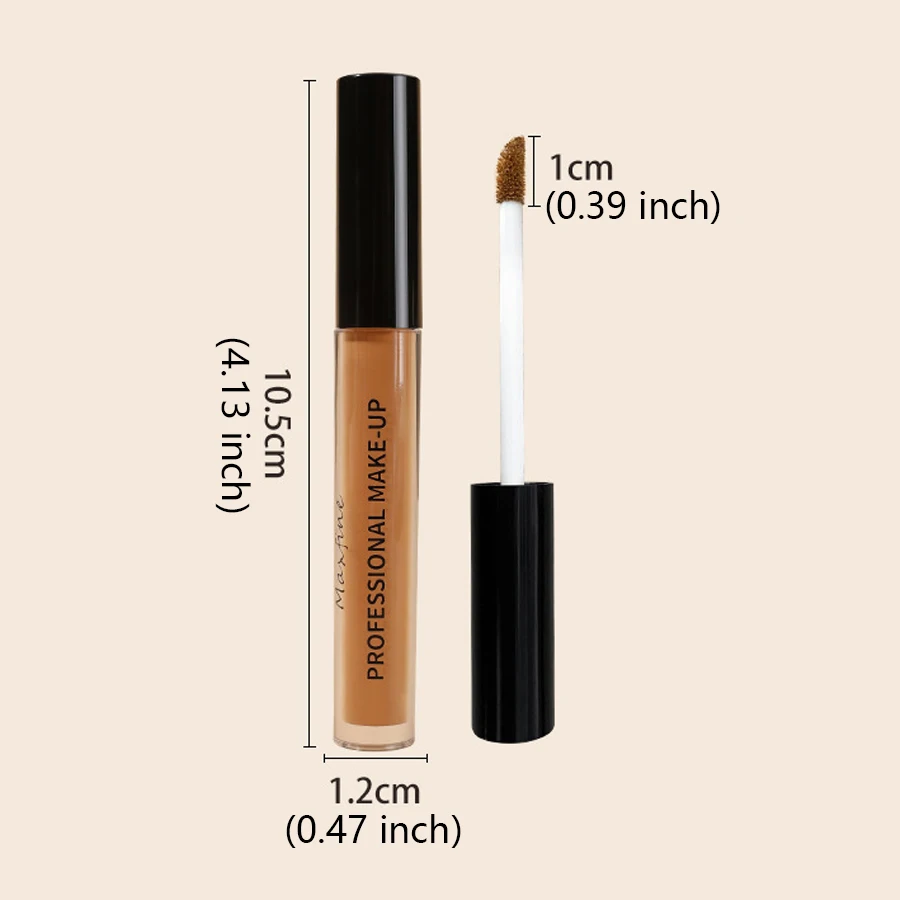 High-Coverage Matte Liquid Concealer – Waterproof, Long-Lasting & Oil-Control Formula