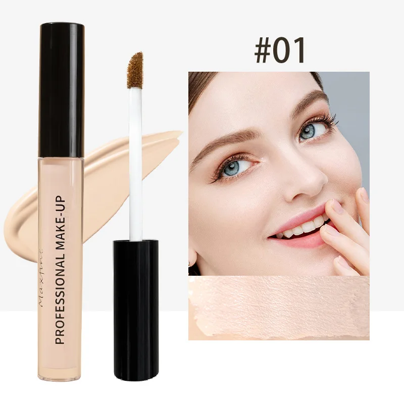 High-Coverage Matte Liquid Concealer – Waterproof, Long-Lasting & Oil-Control Formula