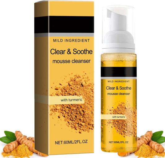 Turmeric Cleanser for Gently Cleaning Pores, Moisturising Face Wash - 60ml