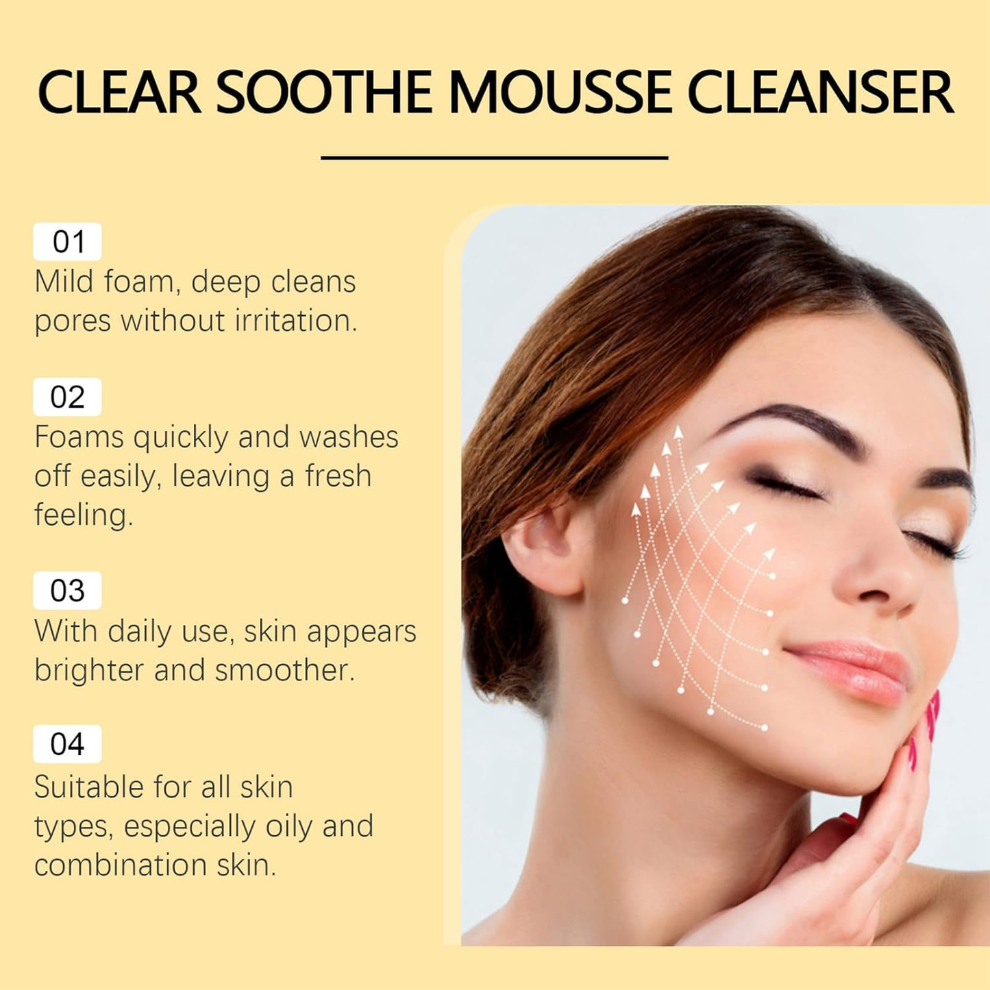 Turmeric Cleanser for Gently Cleaning Pores, Moisturising Face Wash - 60ml