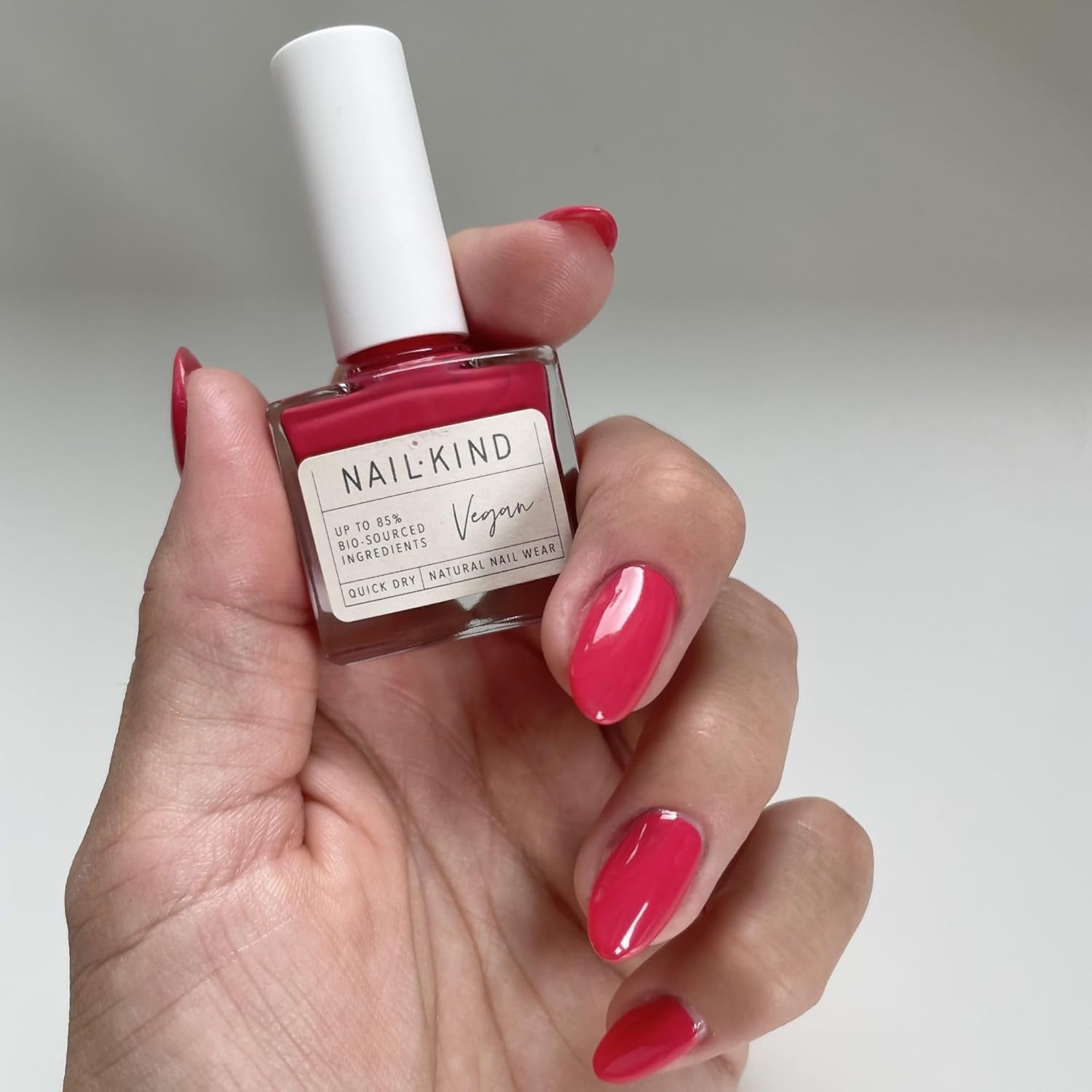 Red Nail Polish - Popsicle Party - Bright-Nails Red Nail Varnish - Vegan Nail Lacquer - Peta Certified + Cruelty Free - Quick Drying Long Lasting - Chip Resistant Manicure - 8Ml