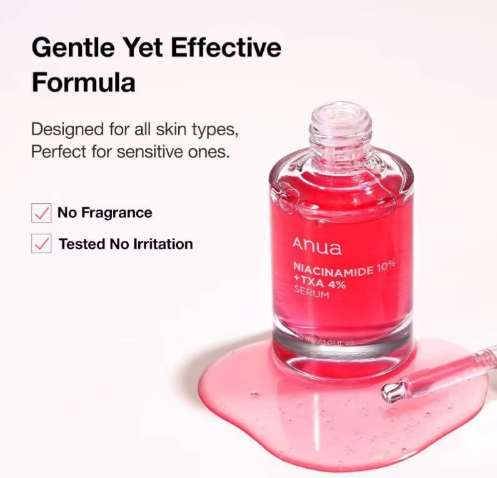 Korean ANUA Heartleaf Serums - Peach 70 Niacinamide Essence Serum